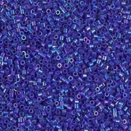 Miyuki delica beads 15/0 - Opaque royal blue ab DBS-165